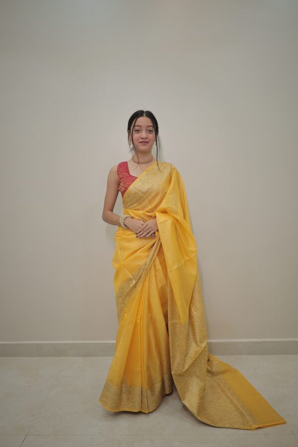 Alfi Kosa Silk Sare - Image 2