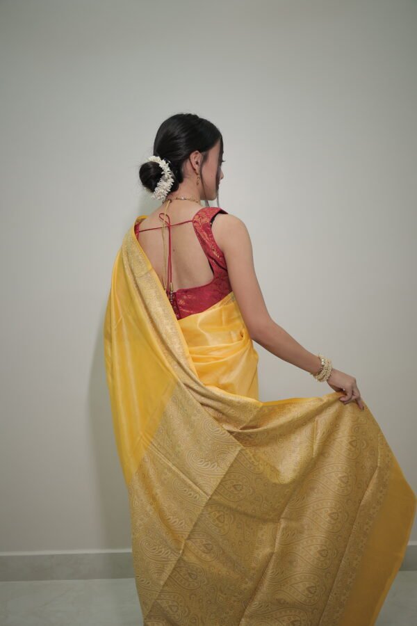Alfi Kosa Silk Sare - Image 3