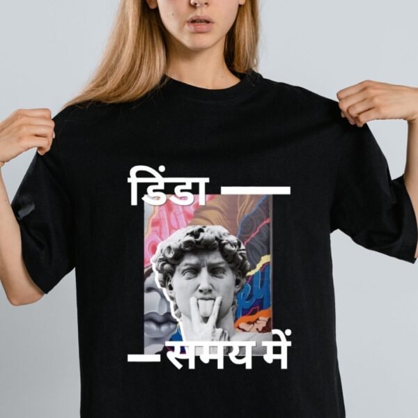 Dinda Samay Oversized T-shirt - Image 3